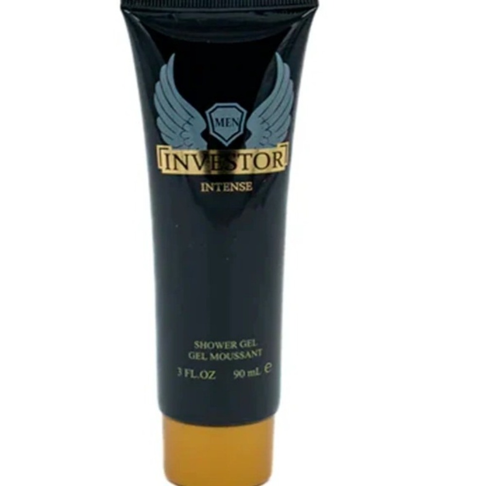 Investor Intense Shower Gel for Men EBC Collection 3 fl oz 90 ml‎ Travel Size